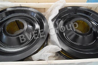 Montáž kolesa závesného žeriavu